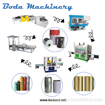 Aseguramiento comercial Auto Tin Can Machine Machine